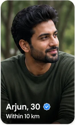Fictional profile example, Arjun